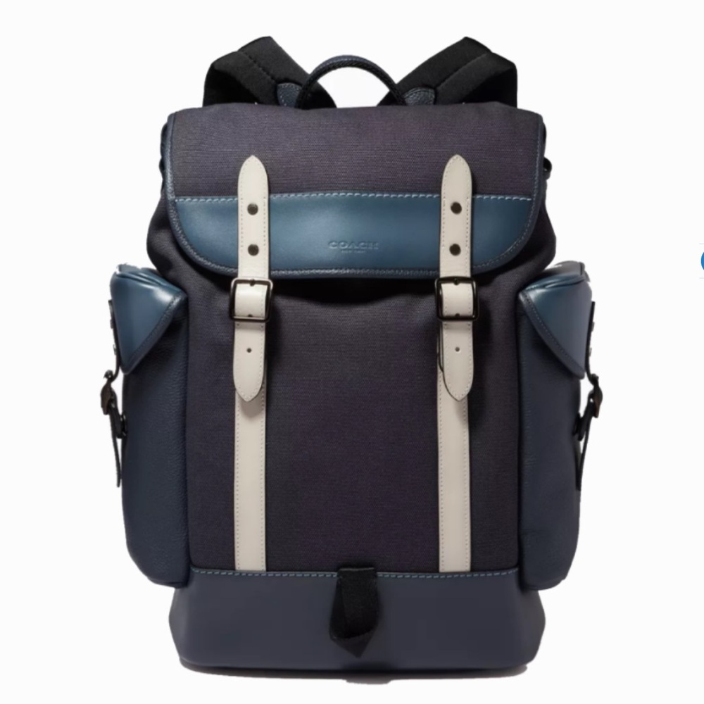 Coach Hitch Backpack Canvas and Leather
